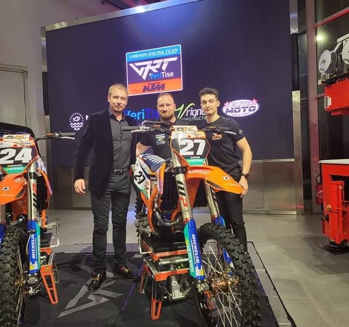Veritise präsentiert das neue Team VRT VERITISE KTM 2022